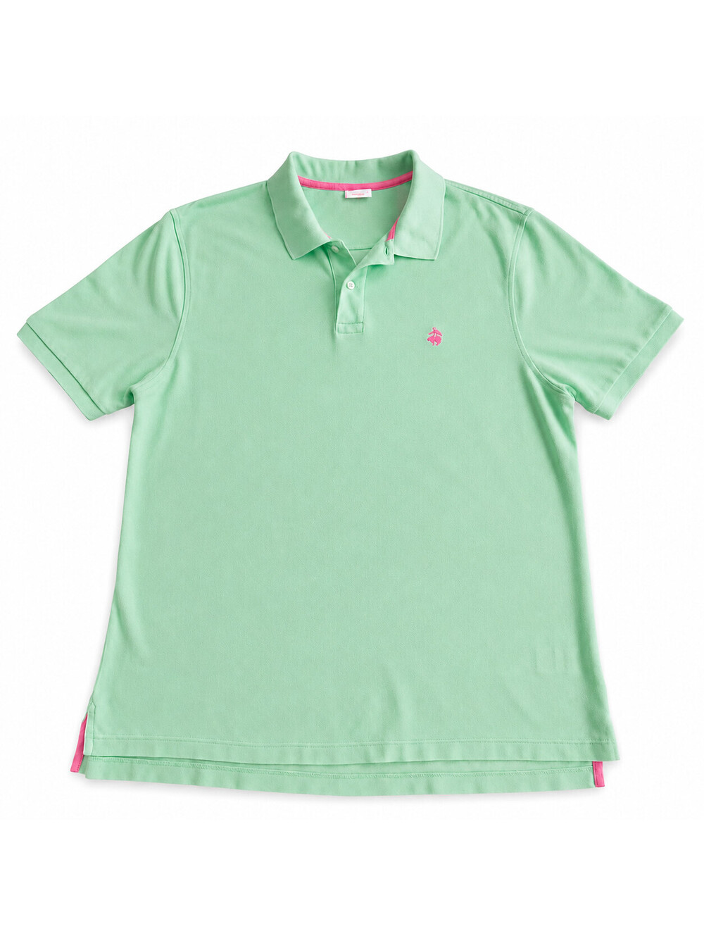 Brooks Brothers SS Polo Shirt Mens XL Mint Green Golf Preppy - Picture 2 of 8